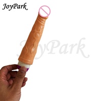 JoyPark Großhandel Bester Elektro-Vibrationsdildo mit Mehrfachgeschwindigkeit Männliches Sexspielzeug für Frauen Premium-Vibrator