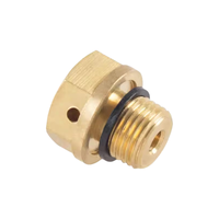 Bouchon de purge M16*1.5 en laiton pour boîte de vitesses, presse hydraulique, réducteur, haute température, haute pression, basse température, vanne de purge