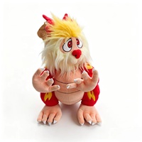 Peluche Dragon Articulée Brodé 30CM 100% Polyester Couleur Personnalisable Adorable Coffret Cadeau