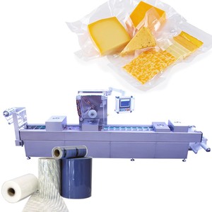 Machine d'emballage sous vide thermoformante automatique Ruibao pour blocs de mozzarella, machine d'emballage de fromage - Product Image 1