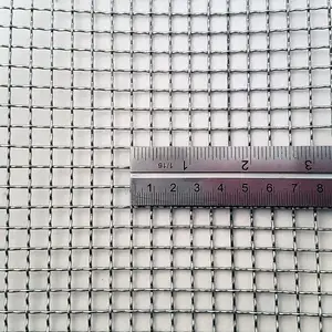 SS 304 Crimped Filtration Grill Sheet Stainless Steel Wire Mesh