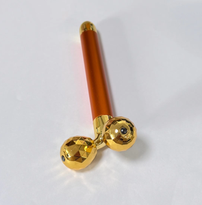 Y shaped wholesale price custom logo 3D Electric Golden Beauty Bar Face <b>Roller</b> For Skin Tightening And Lifting - Product Image 5