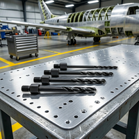 Accessoires pour outils électriques NAS965, foret à tige filetée de précision pour l'aviation