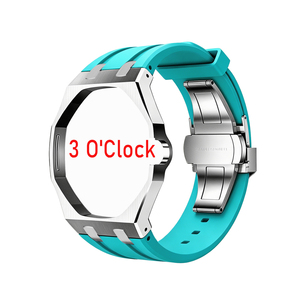 ตัวเรือนและสายนาฬิกาสแตนเลสสตีล Upro สำหรับชุดดัดแปลง AP-swatch Savonnette Royal Pop Mod Kit 3 O'Clock Crown Pocket Watch - Product Image 6