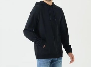 Emf Protection Hoodie Unisex tela algodón orgánico <span class=keywords><strong>5G</strong></span> radiación electromagnética Anti radiación fibra de plata blindaje ropa - Product Image 3
