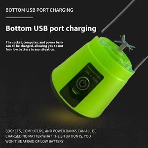 Cucina multifunzione <span class=keywords><strong>Mini</strong></span> ricaricabile frutta arancione spremiagrumi portatile macchina frullatore elettrico 3 in 1 <span class=keywords><strong>Mini</strong></span> <span class=keywords><strong>Smart</strong></span> spremiagrumi bottiglie - Product Image 4