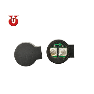 โรงงานผู้ผลิตโดยตรงสีดำที่อยู่อาศัยพลาสติกวัสดุ9มิลลิเมตร Pin Buzzer แม่เหล็กและ Transducer - Product Image 1