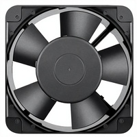 Ventilateur AC GDSTIME 150x150x50mm 6 pouces GAA1550 Boîtier d'ordinateur Ventilateur axial d'échappement 110V/120V/220V/240V Roulement à billes 30W Débit d'air élevé