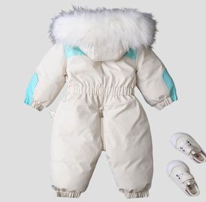Nueva Ropa de Invierno para Bebés Niñas, Abrigo de Piel Sintética, Chaqueta Cálida para Fiesta, Traje de Nieve, Chaqueta con Capucha para Bebés de 1 a 8 Años - Product Image 1