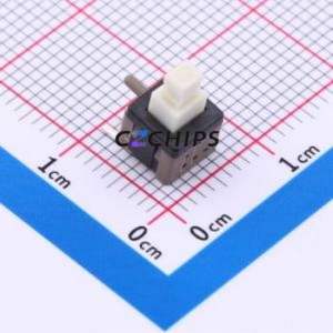 PS-5850DHB-3PNA Push Button Switch Through hole Component (THT) Switch No Lock Rectangle Plunger 500mA 24V - Product Image 1