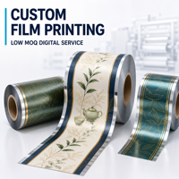 Service d'impression numérique personnalisé sur film plastique pour emballages souples laminés PET AL PE pour le thé, en rouleau, avec logo
