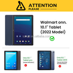 Funda Protectora para Tablet HGD para Niños, Compatible con Walmart Onn 10.1 2022, Material EVA Suave, Resistente, con Soporte - Product Image 3