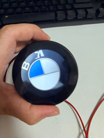 Emblema LED Dinámico con Pantalla Táctil para BMW, Diseño Circular, Logotipo Animado, Accesorios para Auto, Novedad 2026