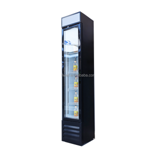 Enfriador de Bebidas Delgado, Refrigerador de Cerveza Estrecho, Refrigerador Vertical Comercial Delgado - Product Image 1