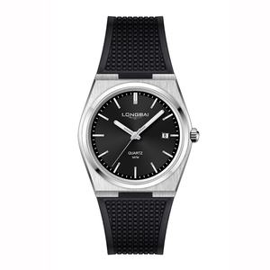 Montre Homme Quartz 2026 Nouveauté Vente Chaude Boîtier en Alliage de Haute Qualité Cadran 40mm Verre Luminescent Date Luxe Étanche Bracelet en Silicone - Product Image 3