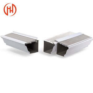 Evite que las hojas entren en los canalones Colector de agua de hojas personalizado Hojas de aluminio Protectores de canalones Grado 6000 Serie Temper T5 - Product Image 3