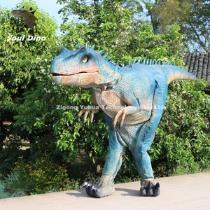 Disfraz de dinosaurio para caminar, traje de dinosaurio <span class=keywords><strong>Jurassic</strong></span> <span class=keywords><strong>World</strong></span>, disfraz de dinosaurio Robot para Parque de Atracciones - Product Image 5