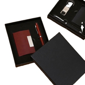 Executive <b>Gift</b> <b>Set</b>: Custom Keychains, Business Card Holder & Pen - Perfect Corporate Giveaway - Product Image 4