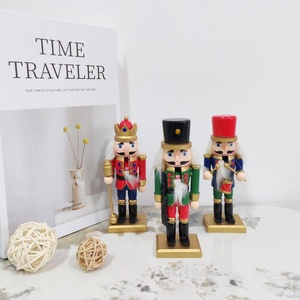 Soldatini di <span class=keywords><strong>Legno</strong></span> da 15cm all'Ingrosso, Decorazioni a Forma di Schiaccianoci per Regali e Addobbi Natalizi - Product Image 1