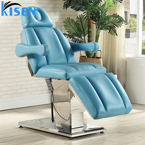 KISEN Camillas électriques de spa beige, fauteuil de beauté pour soins du visage, lit de soins de spa, camillas pour spa, lit de cosmétologie électrique de luxe pour salon - Product Image 3