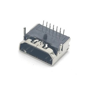 <span class=keywords><strong>Prise</strong></span> <span class=keywords><strong>HDMI</strong></span> trois rangées de broches <span class=keywords><strong>HDMI</strong></span> 90 degrés broche d'interface femelle connecteur 19 broches - Product Image 6