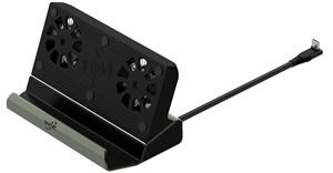 <span class=keywords><strong>Base</strong></span> de carga USB 100 de 3,0 W PD, estación de acoplamiento 4K 60Hz, soporte de <span class=keywords><strong>Base</strong></span> de TV con ventilador, estación de acoplamiento 10 en 1 para Steam Deck y Rog Ally - Product Image 3