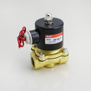2/2 vías 2W-250-25 1 pulgadas Brass 24 V DC 12 V electroválvula eléctrica para <span class=keywords><strong>agua</strong></span> - Product Image 1