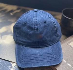 Gorra de béisbol de algodón lavado y desgastado con bordado pequeño, corona suave, estilo casual para papá, al por mayor - Product Image 6