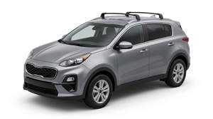 Barres transversales <span class=keywords><strong>de</strong></span> <span class=keywords><strong>toit</strong></span> compatibles avec <span class=keywords><strong>KIA</strong></span> <span class=keywords><strong>SPORTAGE</strong></span> 2016-2020, 2 pièces, en alliage d'aluminium noir, porte-bagages durable <span class=keywords><strong>de</strong></span> haute qualité - Product Image 5