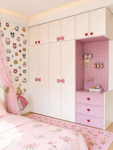 Armario Infantil Moderno Independiente con Almacenamiento Oculto y Fácil Montaje para un Diseño de Dormitorio Optimizado en Apartamentos - Product Image 6