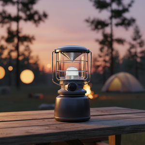 Lanterne LED rétro haute puissance 1300 lumens, alimentée par dynamo, étanche IP65, lumière du jour 6000K, pour le camping - Product Image 1