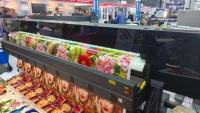Impresora de Inyección de Tinta Digital de Formato Grande de 3.2m con Cabezal de Impresión XP600 I1600 I3200, Impresora Eco Solvente Directa de Fábrica para Pancartas y Pósters