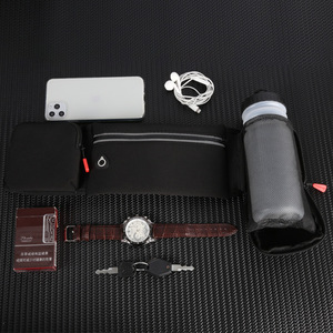 Tas Pinggang Anti-benturan dari <span class=keywords><strong>Neoprene</strong></span> untuk Hidrasi dengan Logo Kustom, Tas Botol Air Tahan Air, Tas Pinggang Lari, Tas Selempang - Product Image 3