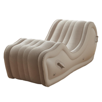 Matelas auto-gonflant minimaliste moderne Ming Chan et fauteuil de loisirs portable intérieur/extérieur