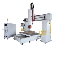 JX 3D jade CNC Router Fraisage Travail du bois Sculpture tridimensionnelle 5 axes