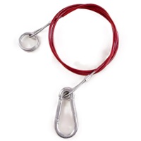 1.5mm 7*7 Cobra Crochet Suspendu Fil Câble Kit Suspension Câble avec Pivotant Snap Pince Pince pour Produits Métalliques
