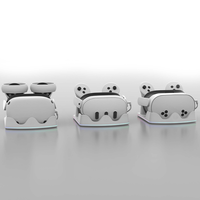 Support de rangement universel avec lumière LED pour station de chargement de casque Meta Quest2/Quest3/Quest3S VR