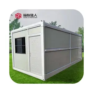 Modern Portable Folding Flat Pack Container House Prefabricated Steel and Sandwich Panel Living Factory Supply Foldable Home