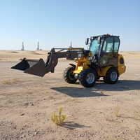 La Chine fabrique la chargeuse sur pneus télescopique compacte Wolf 780h de haute qualité.