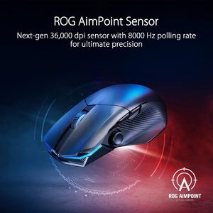 Ratón para Juegos Rog Chakram X Origin al por Mayor, 36000 DPI, Inalámbrico Trimodal, Programable, con Luces LED, Ligero y Portátil - Product Image 2