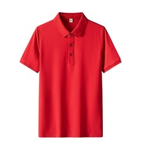 Polo d'été pour homme OEM, en nylon respirant, coupe ample, manches courtes, col rabattu, décontracté, pour le golf, avec logo personnalisé