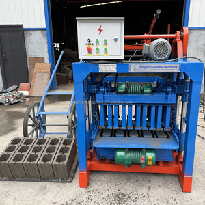 QTJ4-30B nhỏ điện xi măng gạch Máy làm khối xây dựng và máy làm gạch - Product Image 3