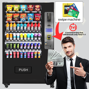 Intelligent Touch Screen <strong>Snack</strong> &amp; Beverage <strong>Vending</strong> <strong>Machine</strong> Supports Card Reader &amp; Cashless Payment With SDK Function - Product Image 4
