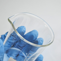 Bécher gradué en verre borosilicate transparent résistant à la chaleur, à paroi épaisse, avec bec verseur, de 5 à 10000 ml, pour laboratoire chimique, CS Labglass