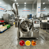 Mesin Perebus Vakum Stainless Steel Easy Clean untuk Konsentrasi Sirup Minuman, Ketel Berjaket Vakum Elektrik