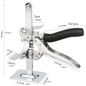 Alat Pengangkat Lengan Logam 2-Piece, Perangkat Hemat Tenaga untuk Pemasangan Ubin Dinding & Panel Pintu dengan Pengatur Ketinggian Multifungsi - Product Image 6