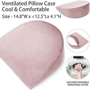 Mang thai nêm gối cho ngủ thai sản nêm gối cho trở lại hỗ trợ bộ nhớ bọt nêm gối cho bên ngủ - Product Image 2