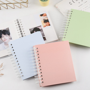 Lerp&25 Pages Livre d'autocollants avec couverture en PVC, albums <span class=keywords><strong>photo</strong></span> autocollants avec anneaux pour photos de 3, 4, 5, 6, 8, 10 pouces - Product Image 1