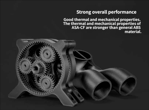 Filamento de Impresora 3D de Fibra de Carbono ASA de Alta Resistencia, 1.75 mm, 1 kg, Resistente a los Rayos UV y a la Intemperie, Estabilidad Térmica y Mecánica Superior - Product Image 6
