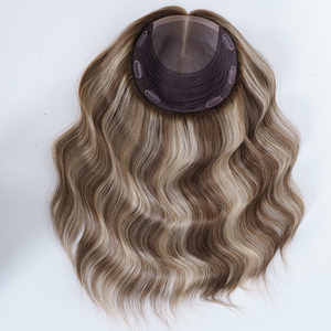 #RH3/12 Mono Top Mini <b>Wig</b> Human Hair Toppers Mono Base High Quality Base Topper Hair Toupee Woman 100% Human Hair for Hair Loss - Product Image 1